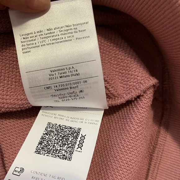Valentino VLTN Sweatshirt Pink - Picture 7 of 10